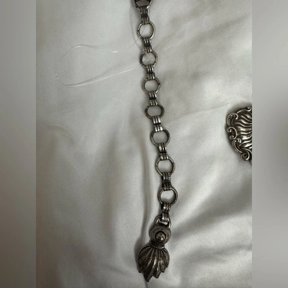 Brighton 1993 4150 Leather Medallion Concho Women’s Belt Size Medium - Picture 6 of 10